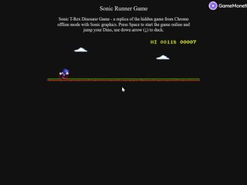 Sonic Runner Game